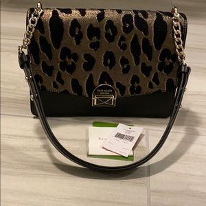 Kate Spade Neve Ocelot Medium Shoulder Bag